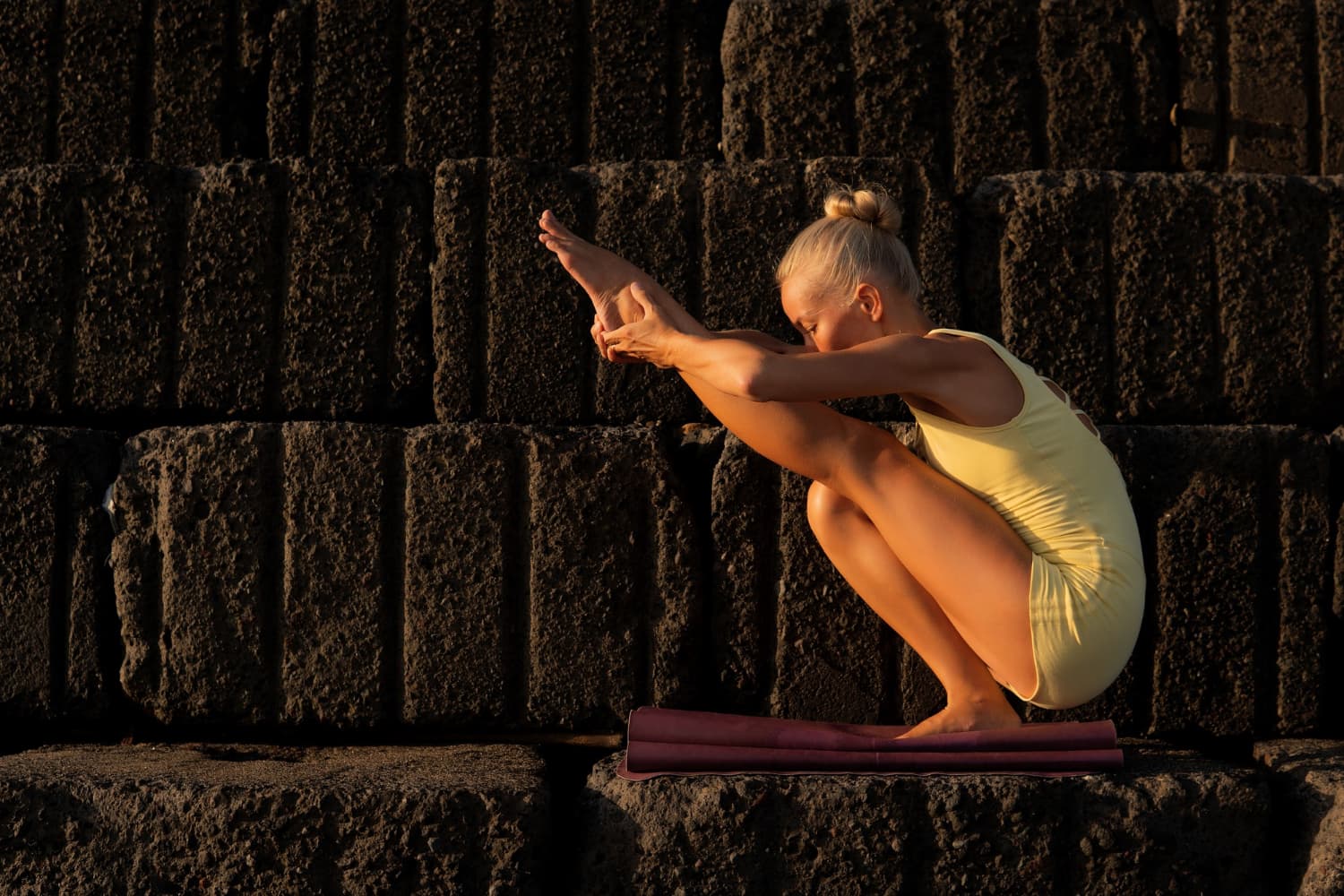 Sfeerbeeld bij Yoga & pilates. [Beeld vervangen na fotoshoot]